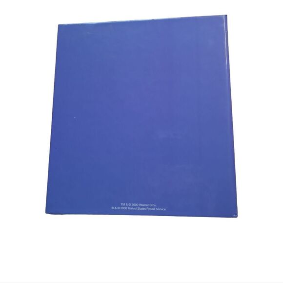 VINTAGE Y2K Looney Tunes USPS stamp collecting book binder unused - Picture 3 of 10